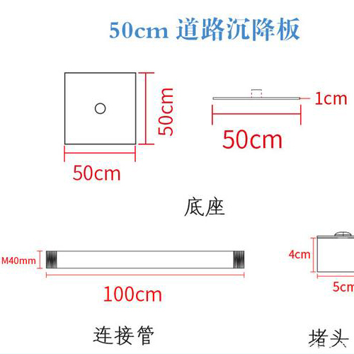 丽水沉降板规格型号如何选择？